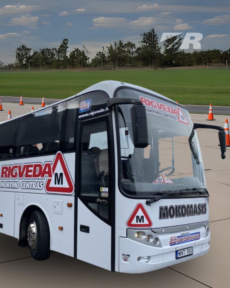 autobuso teisės, D kategorija, Rigveda Kaunas Vilnius Panevėžys